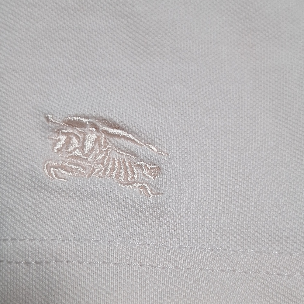 Burberry Brit Light Pink Polo Shirt Girls Woman Size Small Petiet - Picture 5 of 9